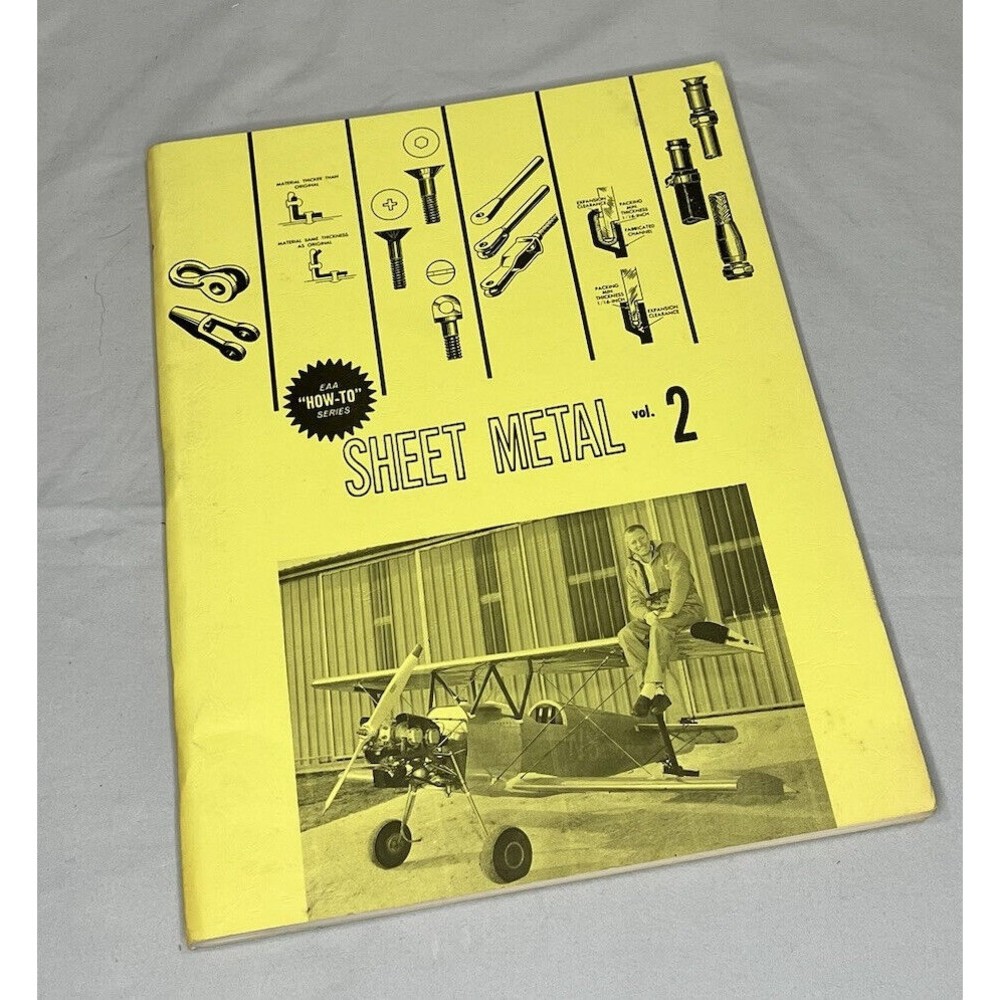 EEA How To series Sheet Metal Volume 2 Aircraft Airplane Aviation